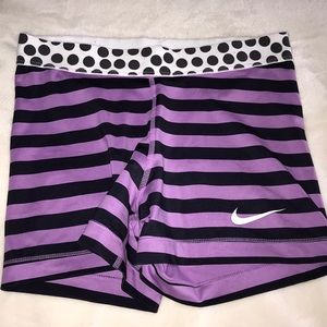 Two pairs of Nike pro spandex